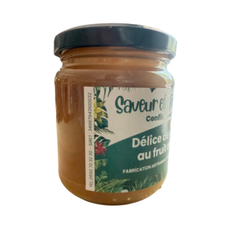 Confiture Extra Patate Douce Passion – Confiture Artisanale Unique | Saveur & Tradition Lontan | Le Rucher d’Autre Foies