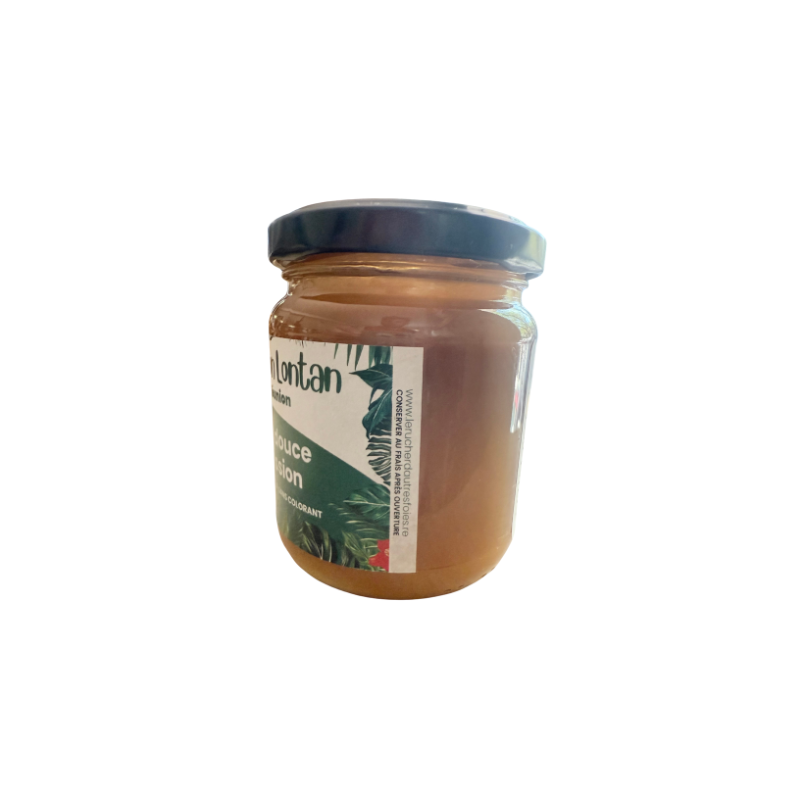 Confiture Extra Patate Douce Passion – Confiture Artisanale Unique | Saveur & Tradition Lontan | Le Rucher d’Autre Foies