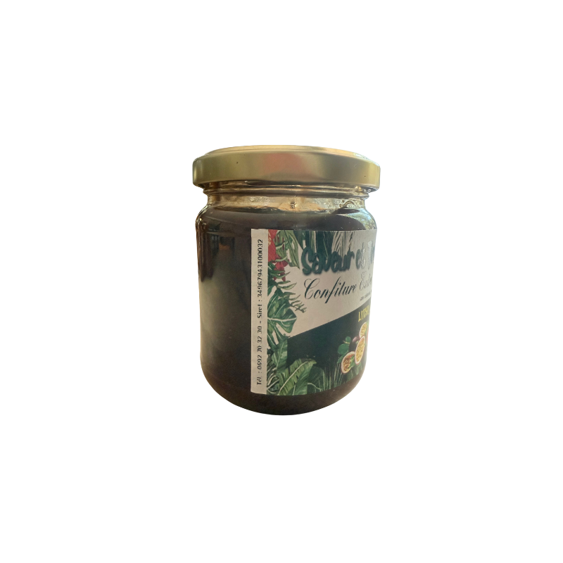 Confiture Extra Letchi Passion – Confiture Artisanale Exotique | Saveur & Tradition Lontan | Le Rucher d’Autre Foies