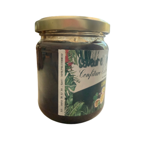Confiture Extra Letchi Passion – Confiture Artisanale Exotique | Saveur & Tradition Lontan | Le Rucher d’Autre Foies