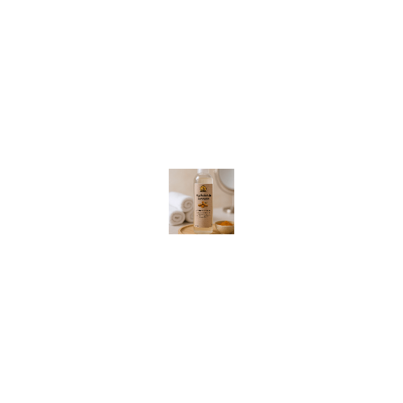 Hydrolat de Curcuma – Eau florale naturelle de La Réunion | Bienfaits apaisants, purifiants et anti-âge
