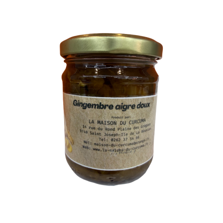 Gelée de gingembre - Mémé Rivière, la Maison du Curcuma