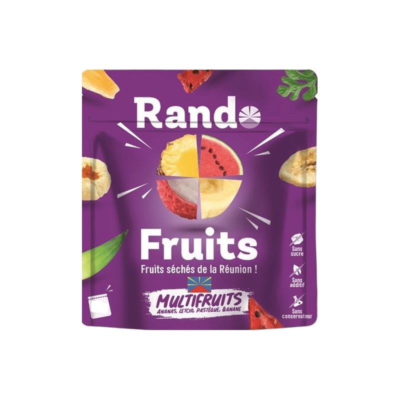 Multifruits séchés RandoFruits – Naturels, locaux, sains & solaires
