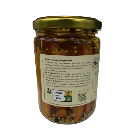 Pickles de Carotte Péi – Ti Coin Pickles | Condiment artisanal de La Réunion