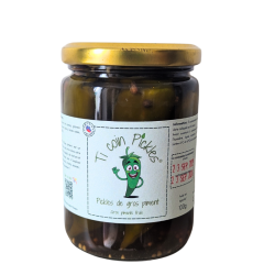 Pickles de Gros Piment – Ti coin Pickles | Condiment créole fort & artisanal