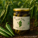 Pickles de Gros Piment – Ti coin Pickles | Condiment créole fort & artisanal