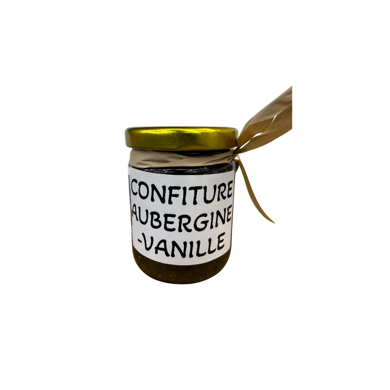 CONFITURE AUBERGINE VANILLE - Les Délices de Préma Championne des Confiturières 2023