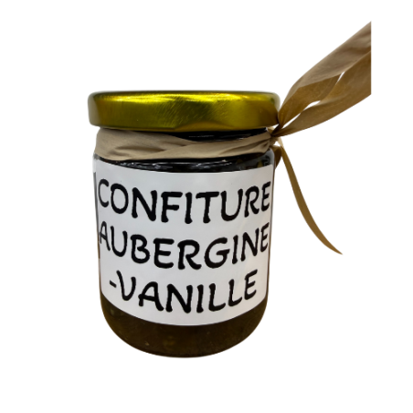 CONFITURE AUBERGINE VANILLE - Les Délices de Préma Championne des Confiturières 2023