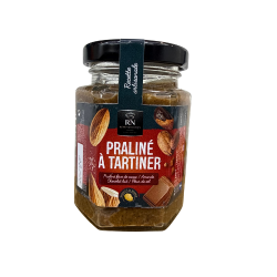 PRALINÉ À TARTINER  FÈVE DE CACAO, AMANDES, CHOCOLAT BLANC ET FLEUR DE SEL – RN VANILLE - RN PROFESSIONNEL