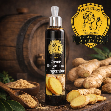 Crème balsamique au gingembre | Maison du Curcuma – Mémé Rivière