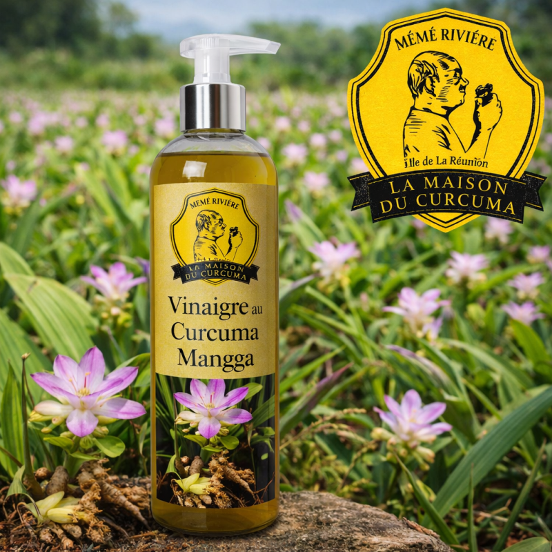 Vinaigre au curcuma mangga | Maison du Curcuma – Mémé Rivière