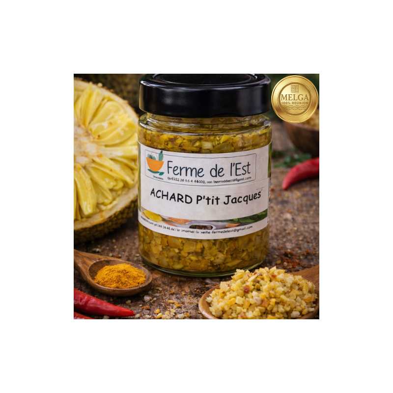 Achard P’tit Jacques – La Ferme de L’Est  Avec cet Achard P’tit Jacques, Suzie Tancourt de La Ferme de L’Est met à l’honneur un