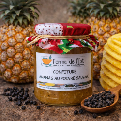CONFITURE ANANAS AU POIVRE SAUVAGE