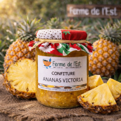 CONFITURE ANANAS VICTORIA La Ferme De L'Est