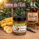 Confiture Banane Flambée – Ferme de L’Est | MELGA
