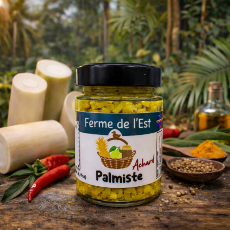 La Ferme de l'Est - Artisane Suzie Tancourt à Saint-Benoît et son Achard de Palmiste