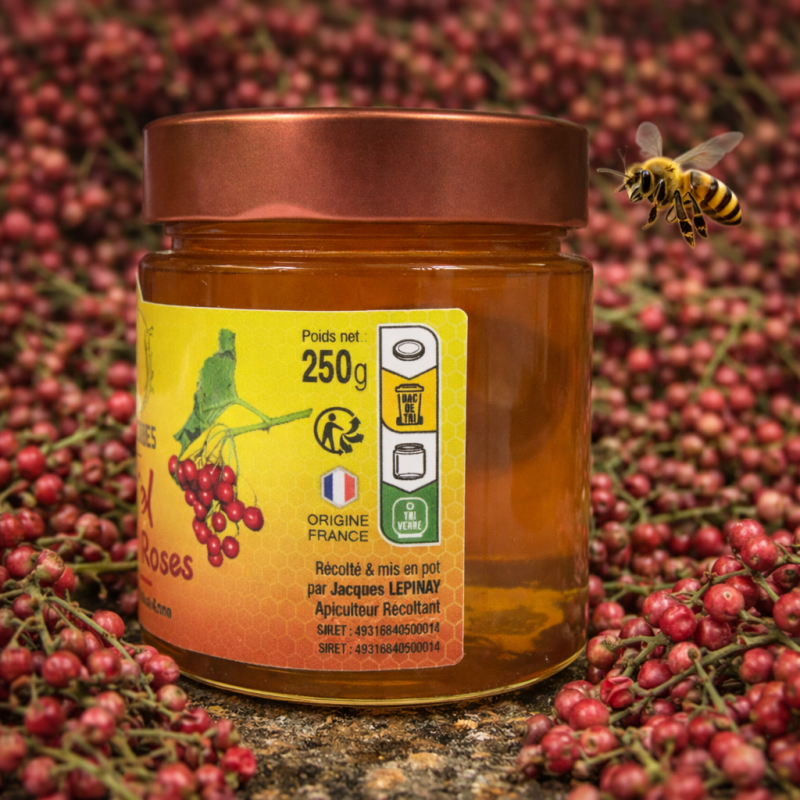 Miel de Baies Roses – Miel rare de La Réunion | Le Rucher de Jacques