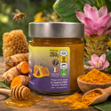 Miel de Curcuma – Miel de fleurs au curcuma mère | Rucher de Jacques