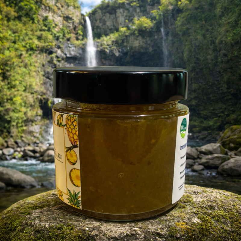 Confiture Extra Ananas Victoria Vanille – Eden de Takamaka