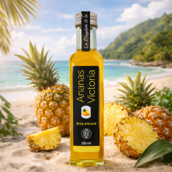 Sirop d’Ananas Victoria de La Réunion 250ml – Sirop artisanal d’exception | MELGA