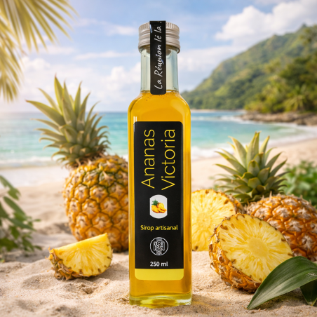Sirop d’Ananas Victoria de La Réunion 250ml – Sirop artisanal d’exception | MELGA