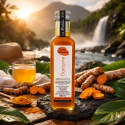 Sirop de Curcuma 250 ml – Nature & Gourmandises | Curcuma de La Réunion