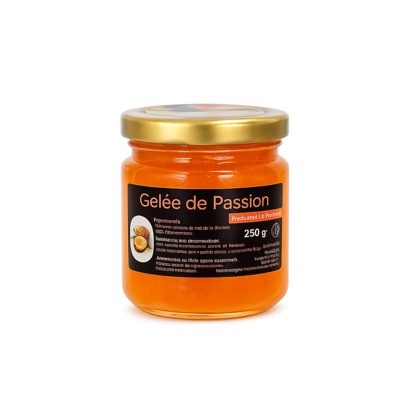 Gelée de Fruit de la Passion Réunion – Nature & Gourmandises | Gelée artisanale exotique