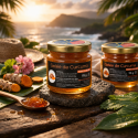 Gelée de Curcuma Réunion 115g – Spécialité artisanale exotique