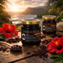 Gelée de Bissap Réunion 230g – Gelée artisanale hibiscus exotique