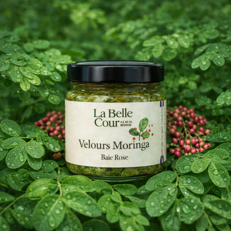 Velours de Moringa Baie Rose Bio – La Belle Cour | Île de la Réunion
