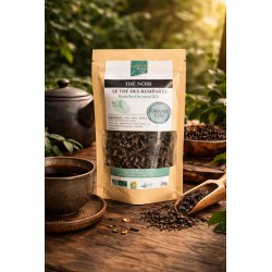 Thé Noir Grand Cru en sachet de 20g, le café à le bourbon pointu, le thé à le Thé noir Grand Cru