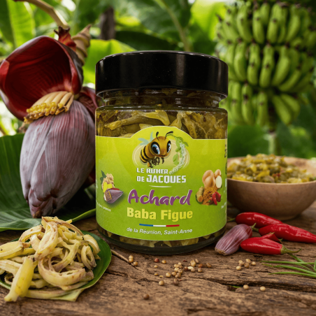 Achard Baba Figue – Le Rucher de Jacques | Spécialité Réunion