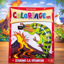 Coloriage Péi – Zanimo La Réunion  Serge Gelabert