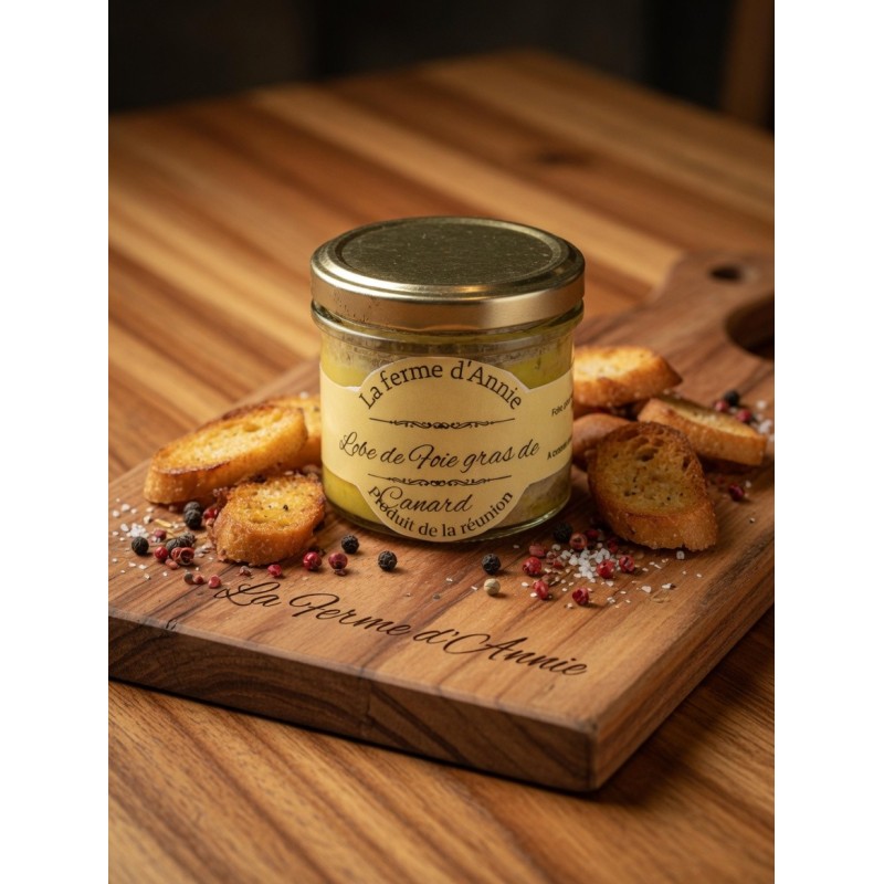 Lobe de foie gras de canard – La Ferme d’Annie | Produit fermier de La Réunion