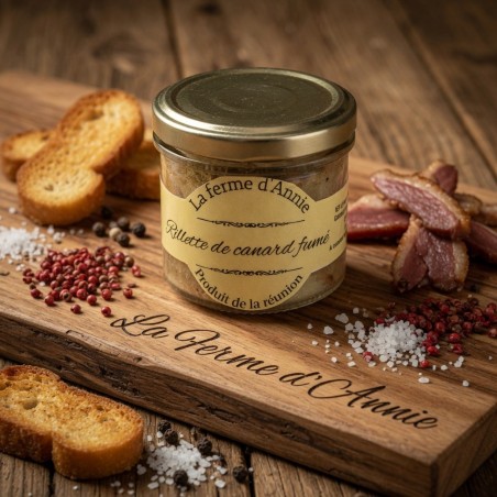 Rillettes de canard fumé – La Ferme d’Annie | Spécialité artisanale de La Réunion