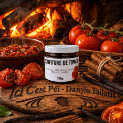 Confiture de tomate au feu de bois – Danylo Tailame | Recette artisanale Réunion