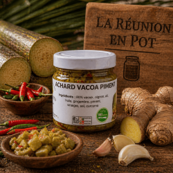 Achard vacoa piment – La Réunion en Pot | Spécialité réunionnaise artisanale