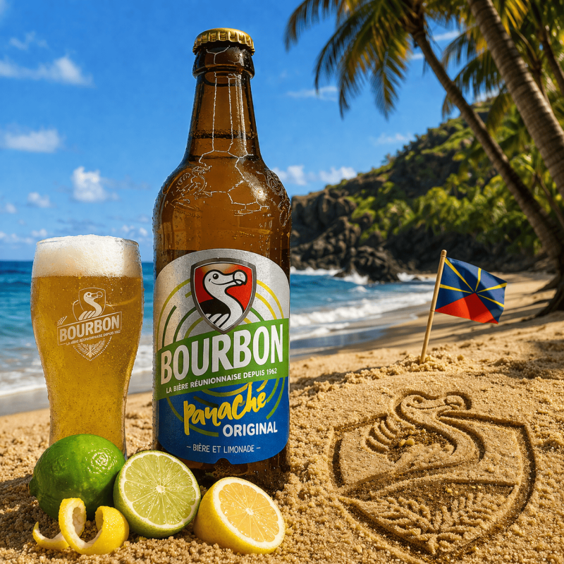 Panaché Bourbon 33cl – Bière & Limonade Réunionnaise 1,2% Vol.