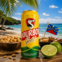 Bière Bourbon Gold Canette 33cl – Blonde Premium Réunionnaise