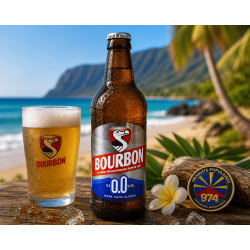 Bière Bourbon 0.0% 33cl – Bière Sans Alcool Réunionnaise