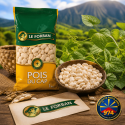 Pois de Cap sec 1 kg – Légumineuse réunionnaise artisanale | Le Forban