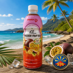Thé glacé Pokka au fruit de la passion - Rafraîchissant & exotique | MELGA.FR