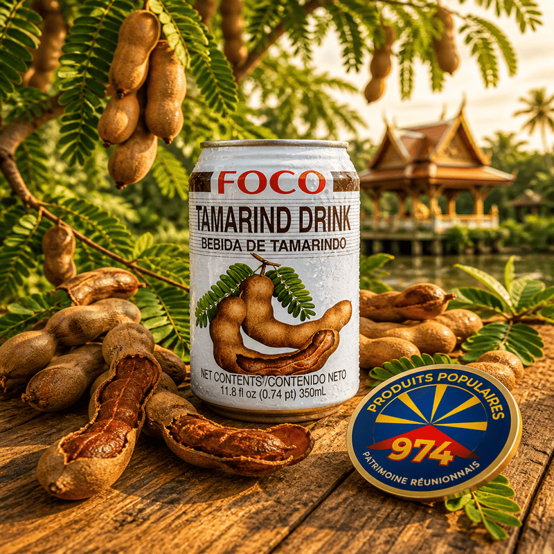 Boisson au tamarin FOCO - Goût acidulé & rafraîchissant | MELGA.FR