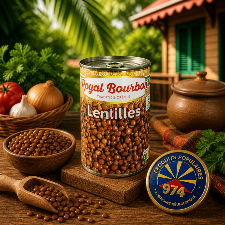 Lentilles Royal Bourbon - Incontournable de la cuisine créole | MELGA.FR