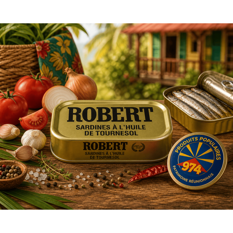 Sardines Robert à l’huile 120 g – La Classique depuis 1901