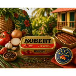 Sardines Robert à la tomate 120 g – Recette gourmande et traditionnelle