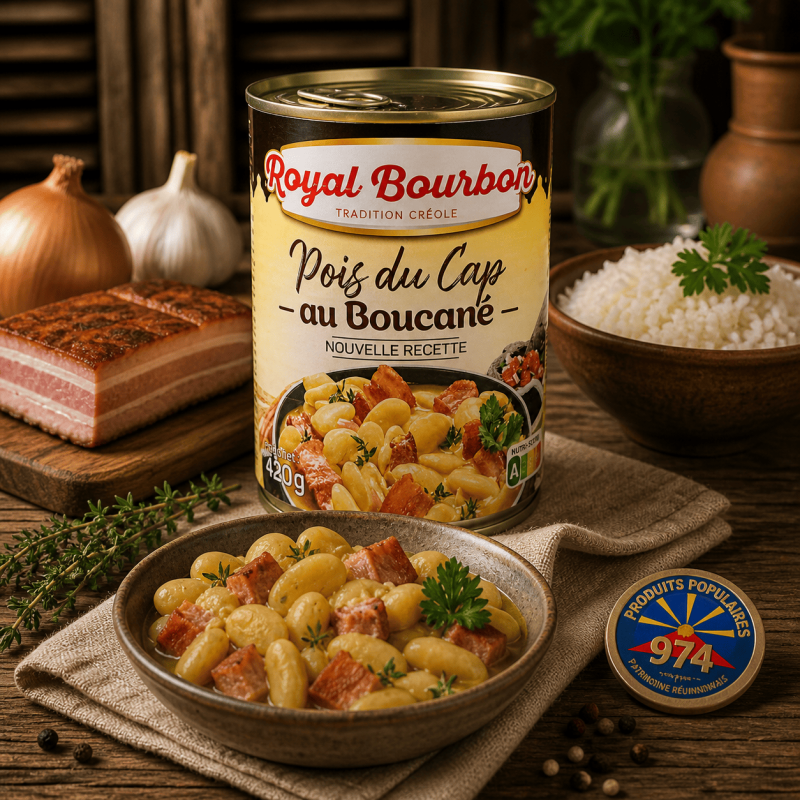Pois de Cap au Boucané – Spécialité réunionnaise au porc fumé | MELGA.FR