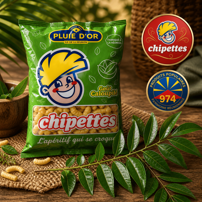Chipettes au Calou Pilé Pluie d’Or - Apéritif créole croustillant | MELGA.FR