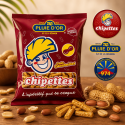 Chipettes goût cacahuètes Pluie d’Or 130g – Snack apéritif Réunion
