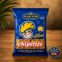 Chipettes goût fromage Pluie d’Or 130g – Snack apéritif Réunion